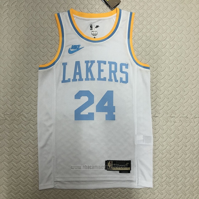 Camiseta Los Angeles Lakers Kobe Bryant #24 Classic 2022-23 Blanco
